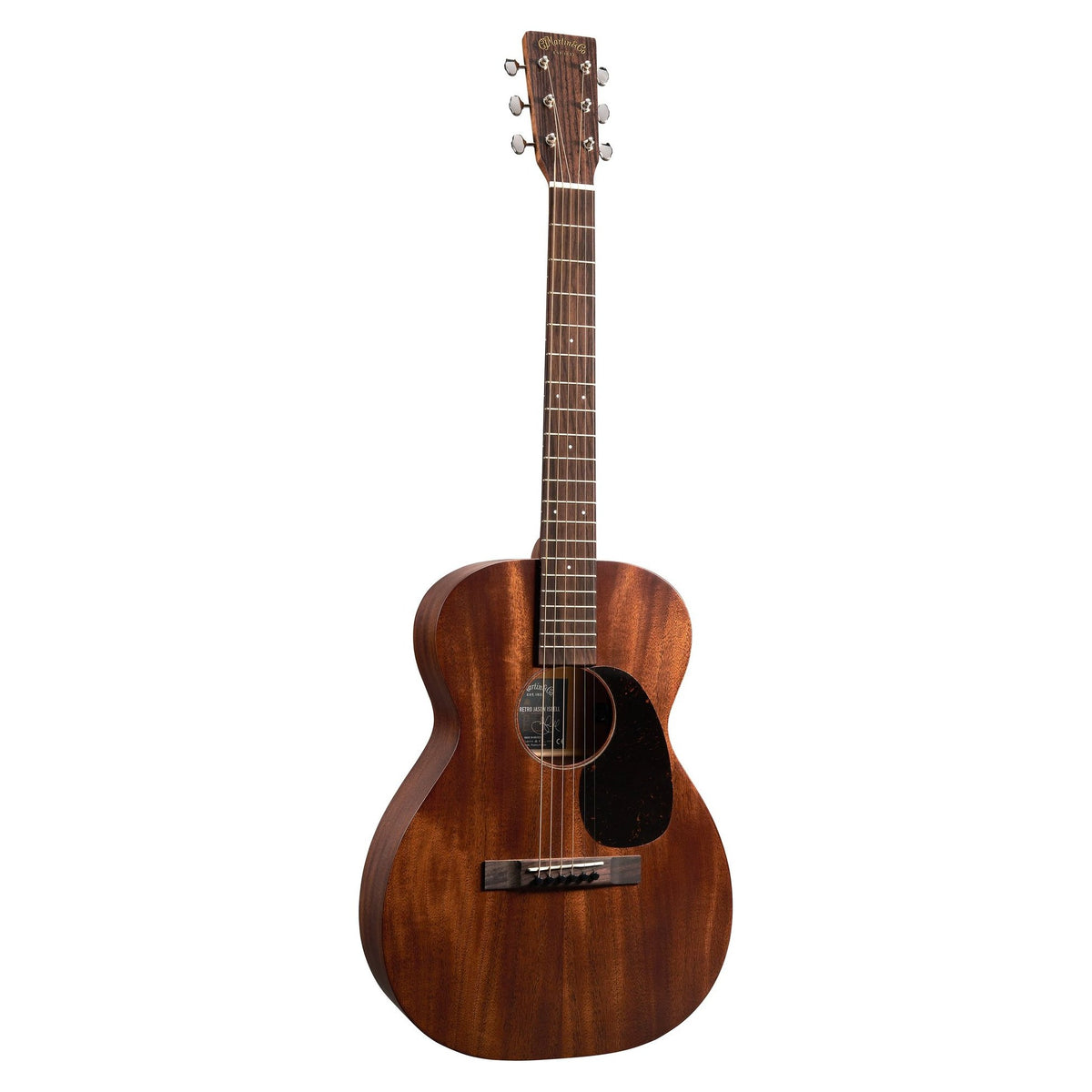 Đàn guitar acoustic điện Martin 0-10E Retro Jason Isbell màu Dark Mahogany – mặt trước toàn thân