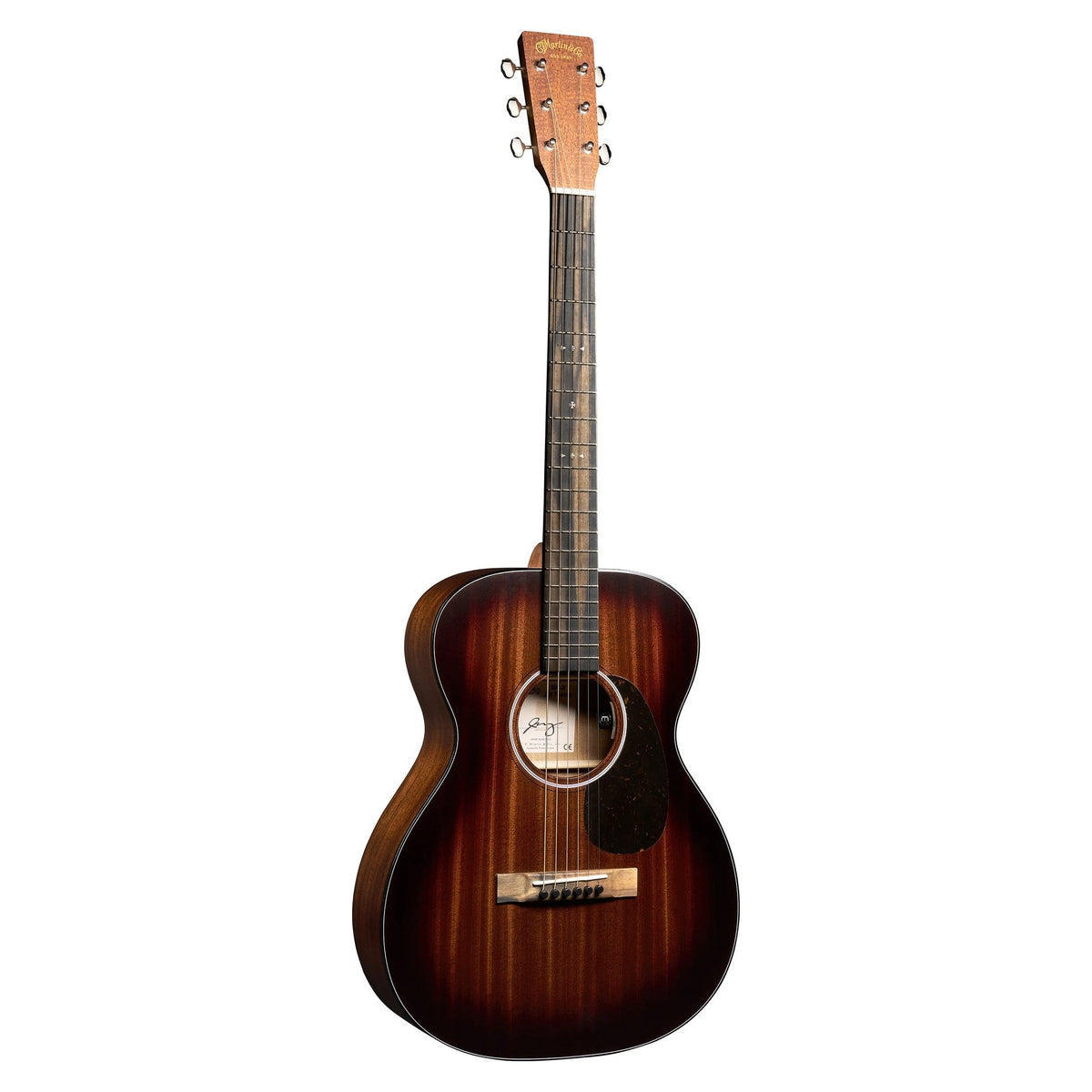 Đàn guitar acoustic điện Martin 000 Jr E Jeff Tweedy màu Tweedy Burst – mặt trước toàn thân