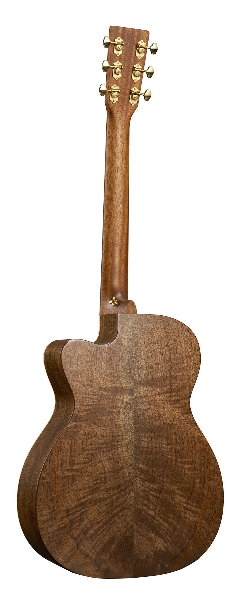 Đàn guitar acoustic điện Martin 000C Jr E Walnut Burst màu Vintage Burst – mặt lưng toàn thân