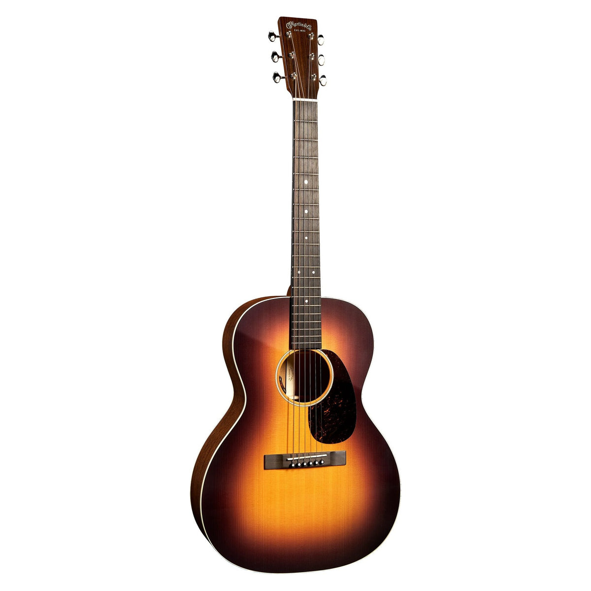 Đàn guitar acoustic điện Martin 00L-16E màu 1935 Burst – mặt trước toàn thân