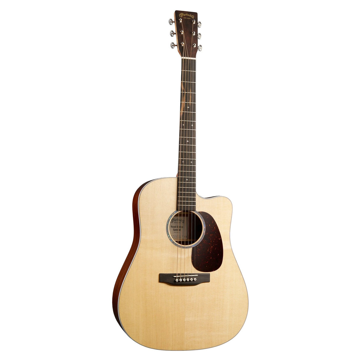 Đàn guitar acoustic điện Martin DC-13E Modern màu Natural – mặt trước toàn thân