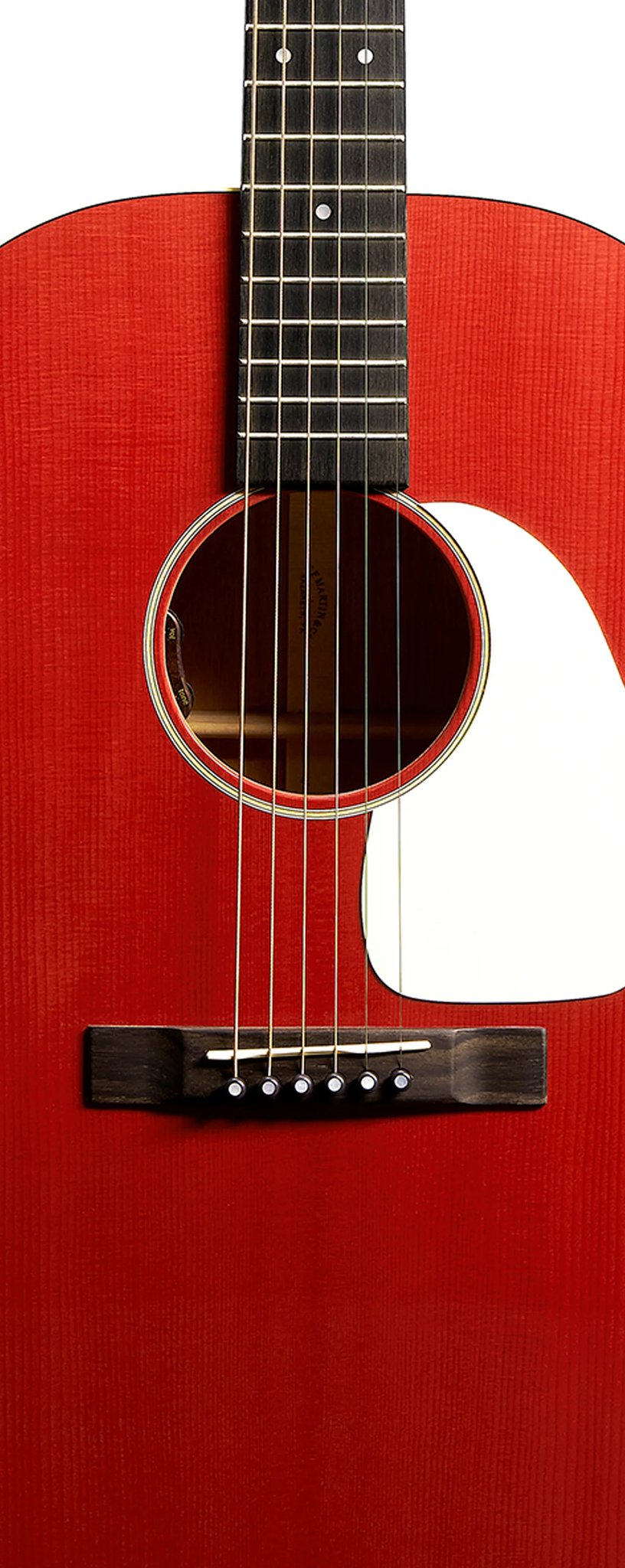 Đàn guitar acoustic điện Martin DSS-16E màu Cherry Cola – cận thùng đàn mặt trước