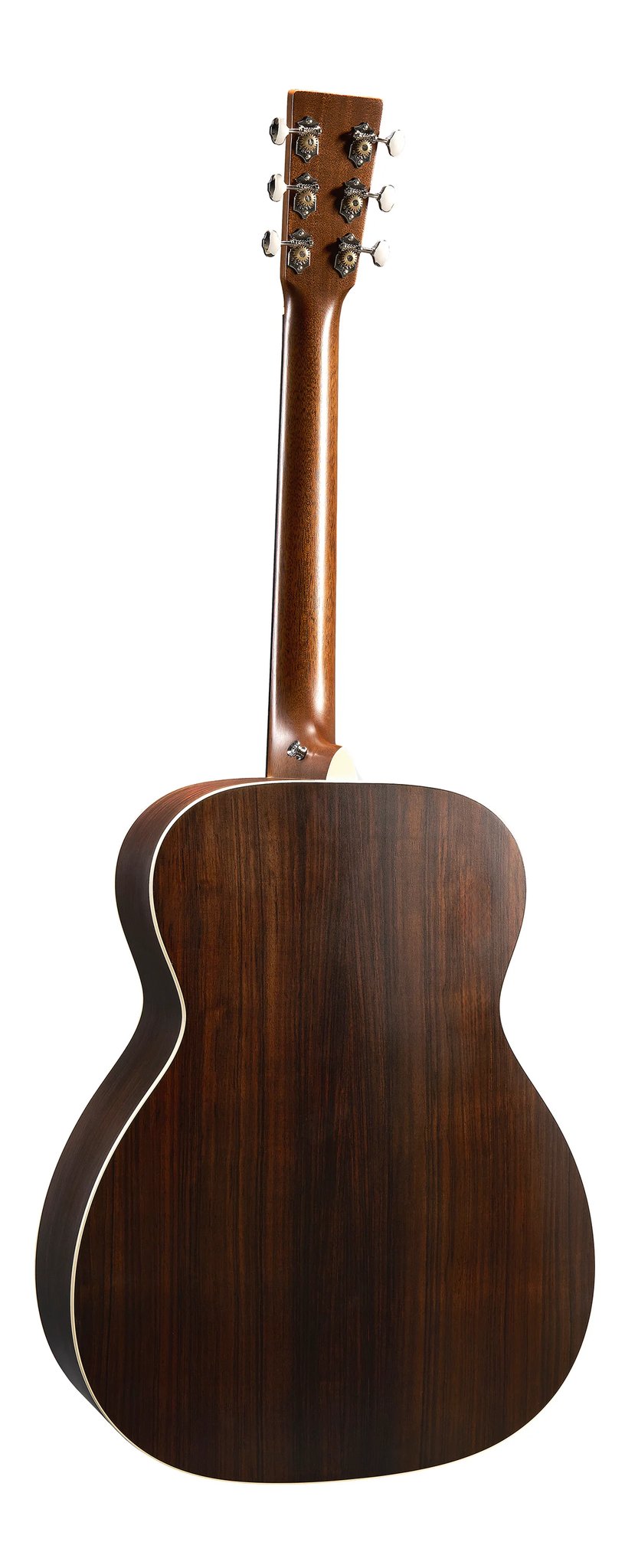 Đàn guitar acoustic điện Martin J-16E màu 1935 Burst – mặt lưng toàn thân
