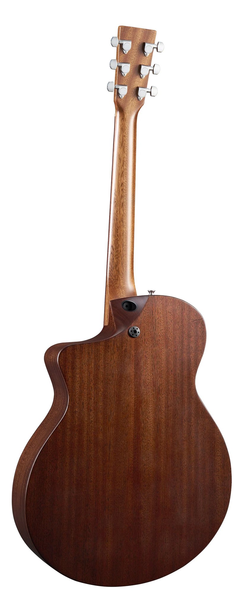 Đàn guitar acoustic điện Martin SC-10E Modern Sapele màu Dark Mahogany – mặt lưng toàn thân