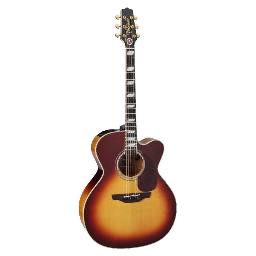 Đàn guitar acoustic điện Takamine EF250TK màu Sunburst sơn bóng – ảnh chính hãng toàn thân