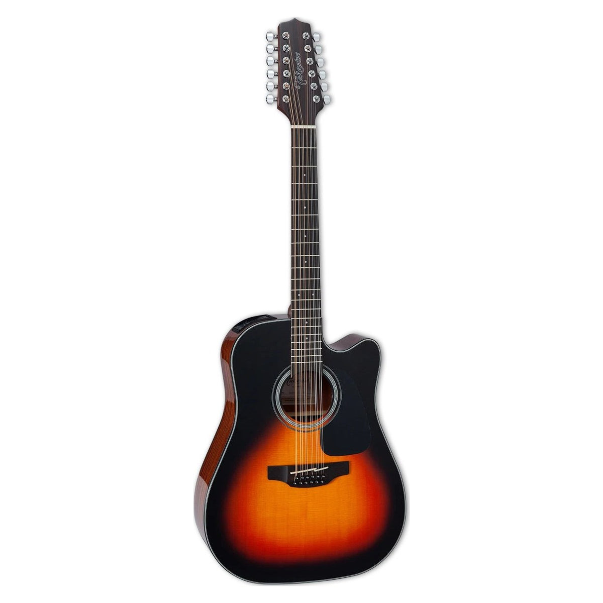 Đàn guitar acoustic điện Takamine GD30CE-12 màu Brown Sunburst – mặt trước toàn thân