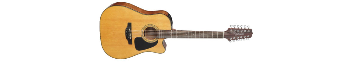 Đàn guitar acoustic điện Takamine GD30CE-12 màu Natural – ảnh chính hãng chụp nằm ngang