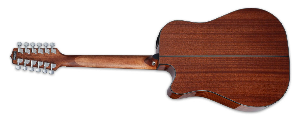 Đàn guitar acoustic điện Takamine GD30CE-12 màu Natural – mặt lưng toàn thân
