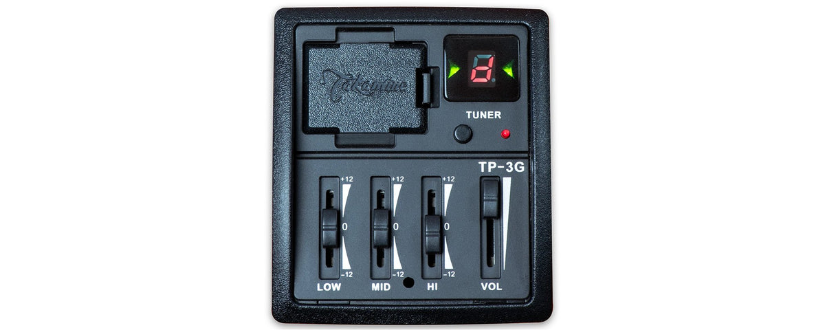 Đàn guitar acoustic điện Takamine GD34CE màu Black – cận bộ EQ / pickup