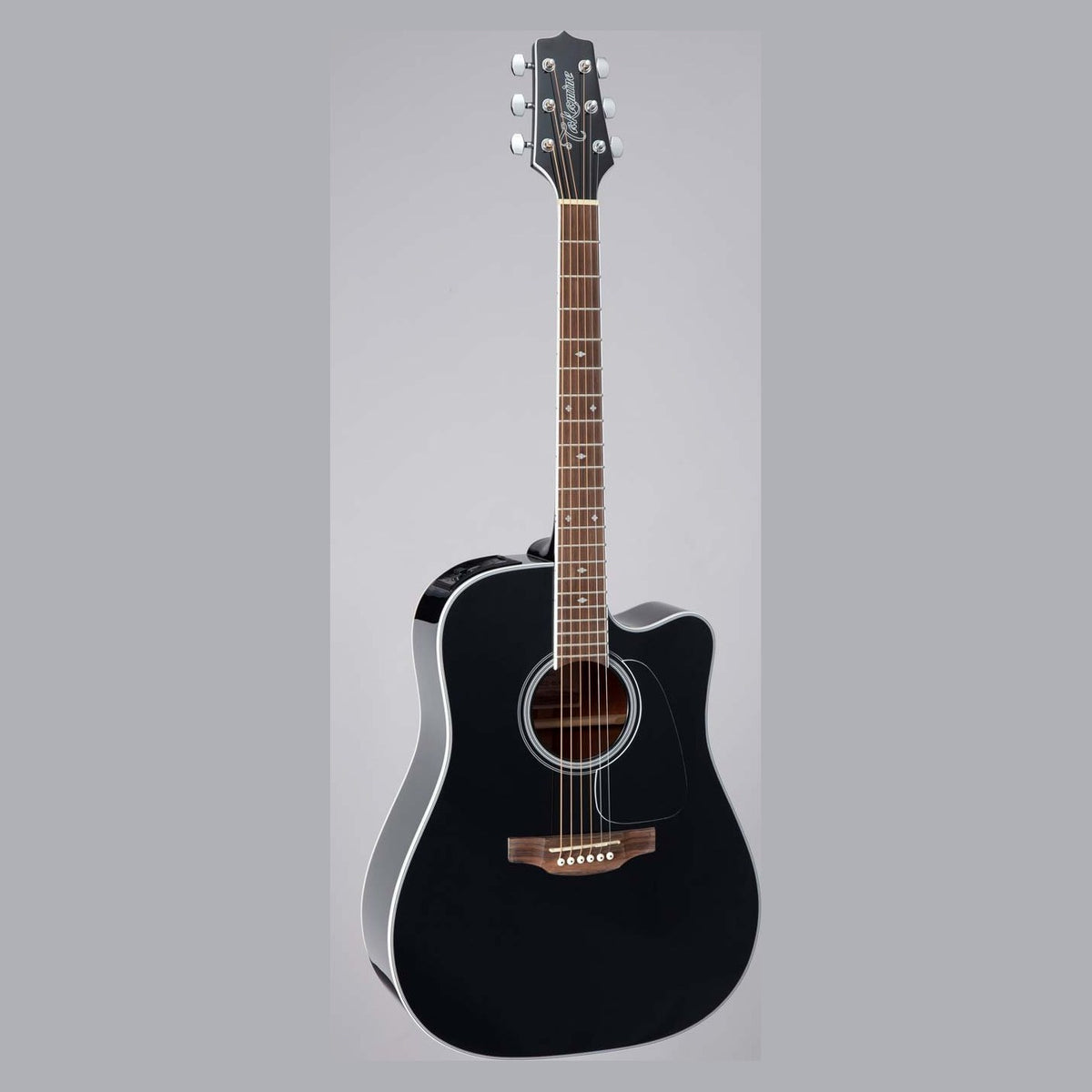 Đàn guitar acoustic điện Takamine GD34CE màu Black – mặt trước toàn thân
