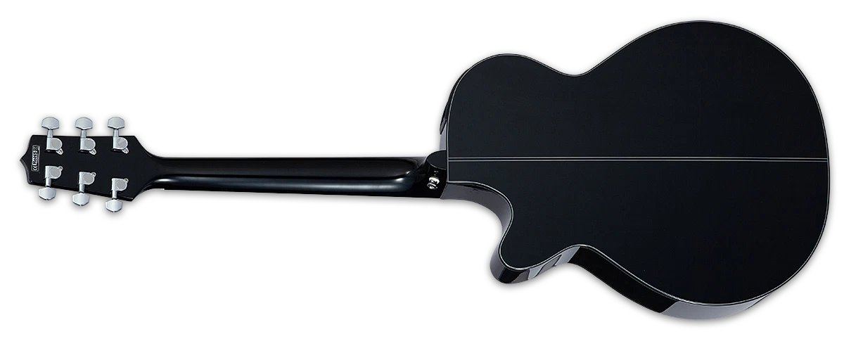 Đàn guitar acoustic điện Takamine GF30CE màu Black – mặt lưng toàn thân