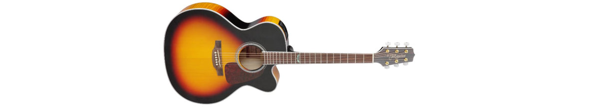 Đàn guitar acoustic điện Takamine GJ72CE màu Brown Sunburst – ảnh chính hãng chụp nằm ngang