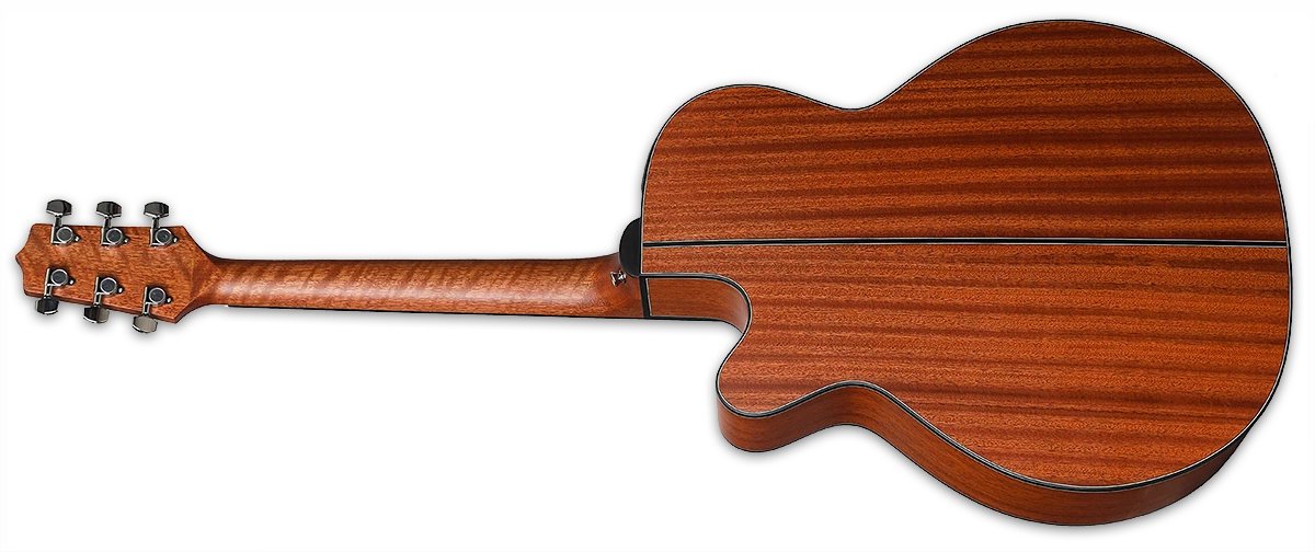 Đàn guitar acoustic điện Takamine GN11MCE màu Natural Satin – mặt lưng toàn thân