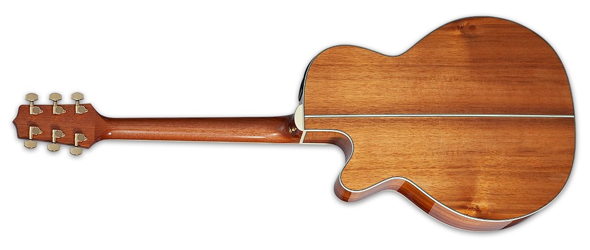 Đàn guitar acoustic điện Takamine GN77KCE màu Natural – mặt lưng toàn thân