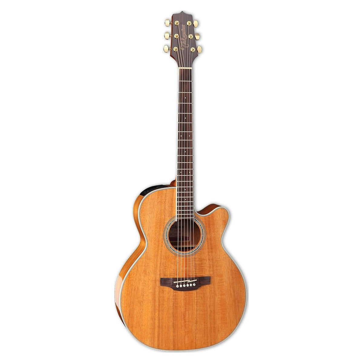 Đàn guitar acoustic điện Takamine GN77KCE màu Natural – mặt trước toàn thân