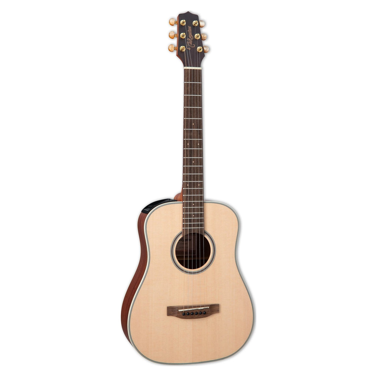 Đàn guitar acoustic điện Takamine GP3HSE màu Natural Satin – mặt trước toàn thân