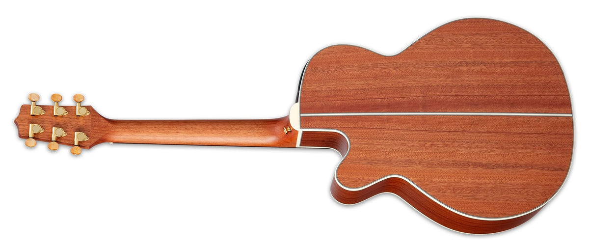 Đàn guitar acoustic điện Takamine GX31CE màu Natural Satin – mặt lưng toàn thân