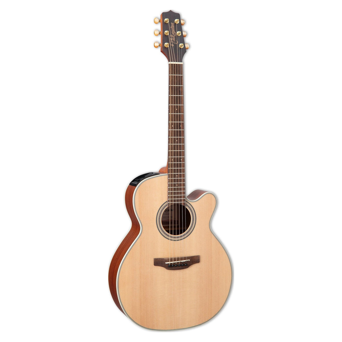 Đàn guitar acoustic điện Takamine GX31CE màu Natural Satin – mặt trước toàn thân