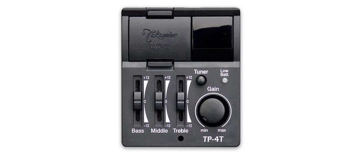 Đàn guitar acoustic điện Takamine GY11ME màu Natural Satin – cận bộ EQ / pickup