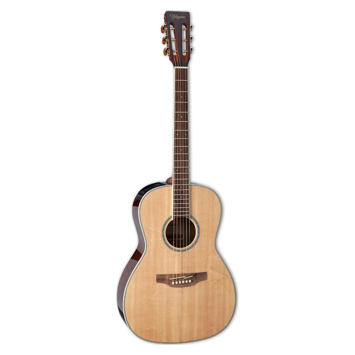 Đàn guitar acoustic điện Takamine GY51E màu Natural – mặt trước toàn thân
