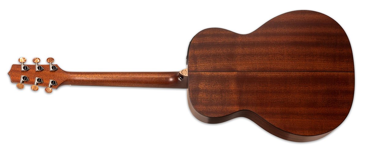 Đàn guitar acoustic điện Takamine KC70 màu Satin Natural – mặt lưng toàn thân