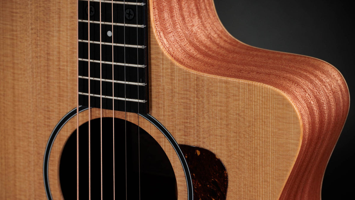 Đàn guitar acoustic điện Taylor 14ce màu Natural – cận thùng đàn mặt trước