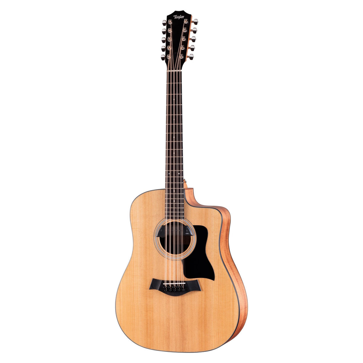 Đàn guitar acoustic điện Taylor 150ce Bajo Quinto màu Natural – mặt trước toàn thân