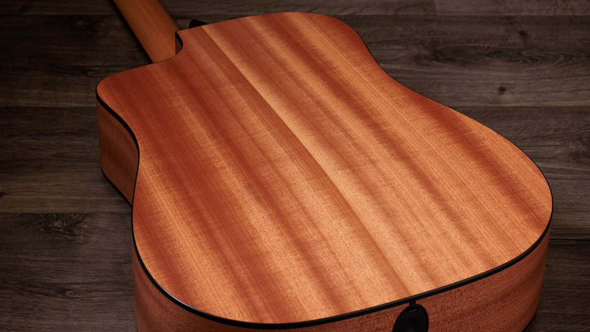 Đàn guitar acoustic điện Taylor 150ce Doce Doble màu Natural – cận vân gỗ mặt lưng