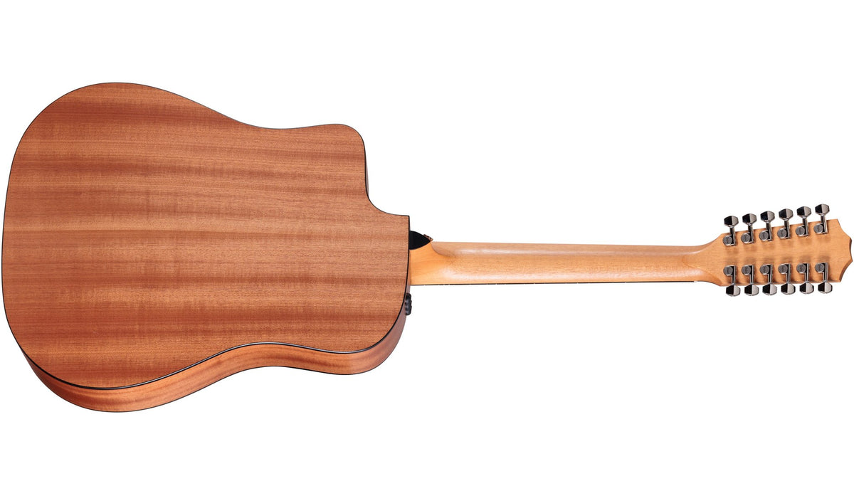 Đàn guitar acoustic điện Taylor 150ce Doce Doble màu Natural – mặt lưng toàn thân