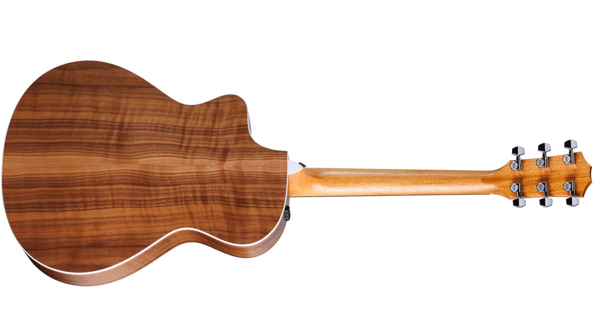Đàn guitar acoustic điện Taylor 212ce màu Natural – mặt lưng toàn thân