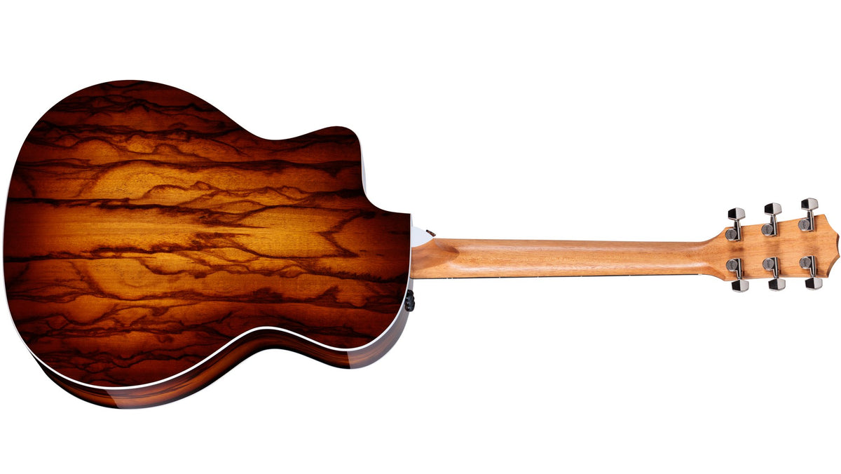 Đàn guitar acoustic điện Taylor 214ce African Ziricote Plus Special Edition màu Shaded Edgeburst – mặt lưng toàn thân