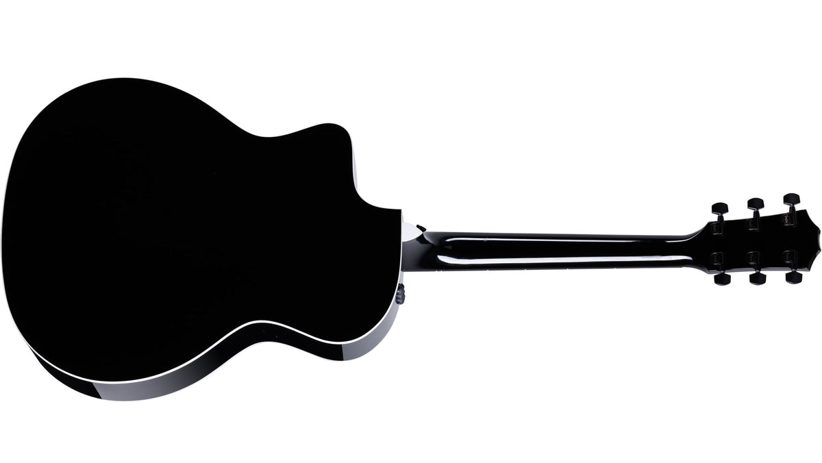 Đàn guitar acoustic điện Taylor 214ce-BLK Plus màu Black – mặt lưng toàn thân