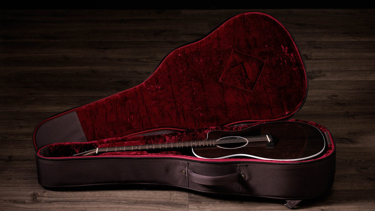 Đàn guitar acoustic điện Taylor 214ce Plus Special Edition màu Trans Grey – hộp đàn đi kèm