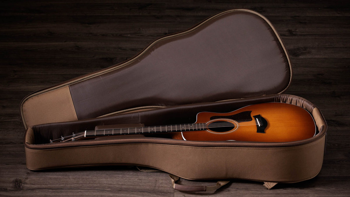 Đàn guitar acoustic điện Taylor 214ce Special Edition Honeyburst màu Honey Sunburst – bao đàn đi kèm