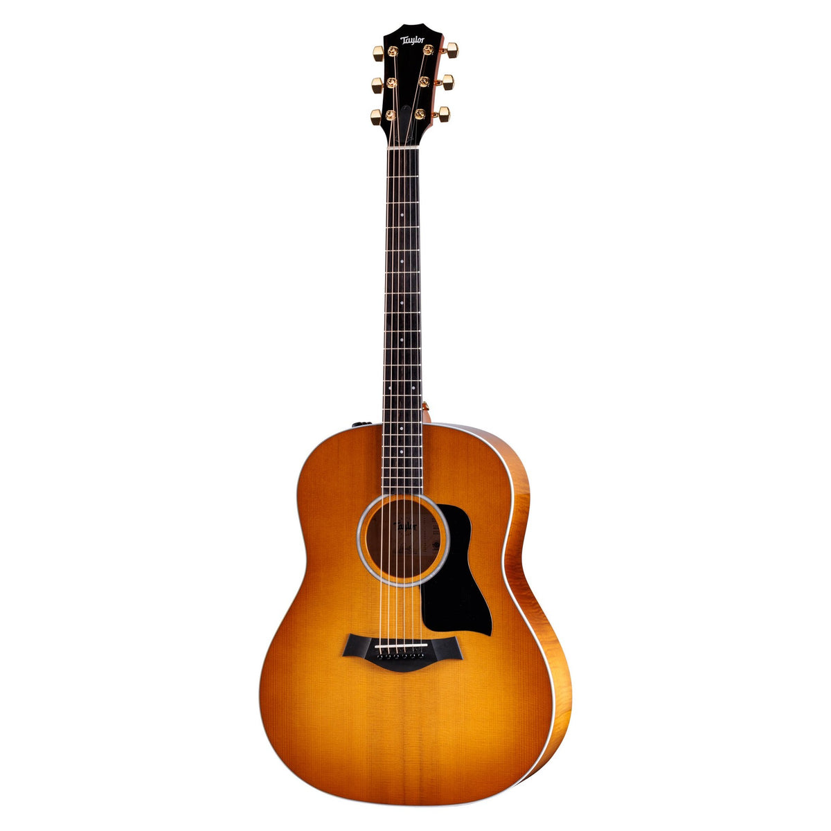 Đàn guitar acoustic điện Taylor 217e Plus Special Edition Honeyburst màu Honey Sunburst – mặt trước toàn thân