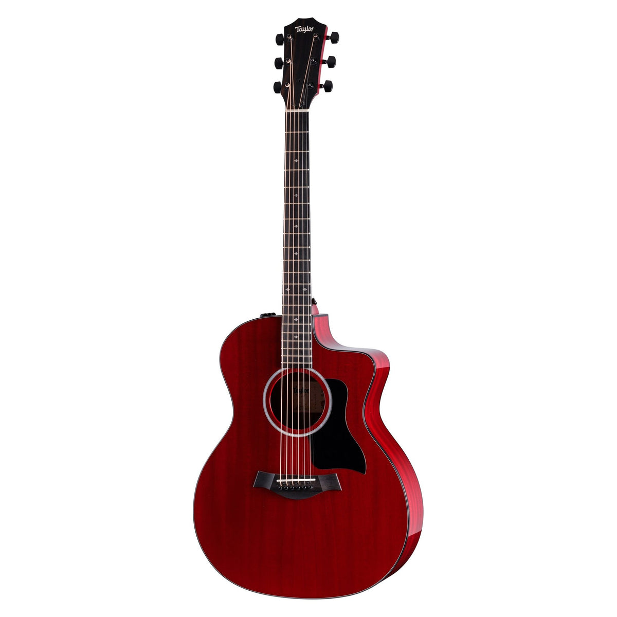 Đàn guitar acoustic điện Taylor 224ce Plus Special Edition Trans Red màu Trans Red – mặt trước toàn thân
