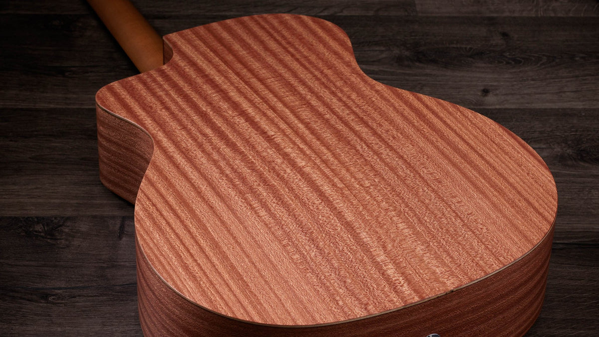 Đàn guitar acoustic điện Taylor 24ce màu Natural – cận vân gỗ mặt lưng