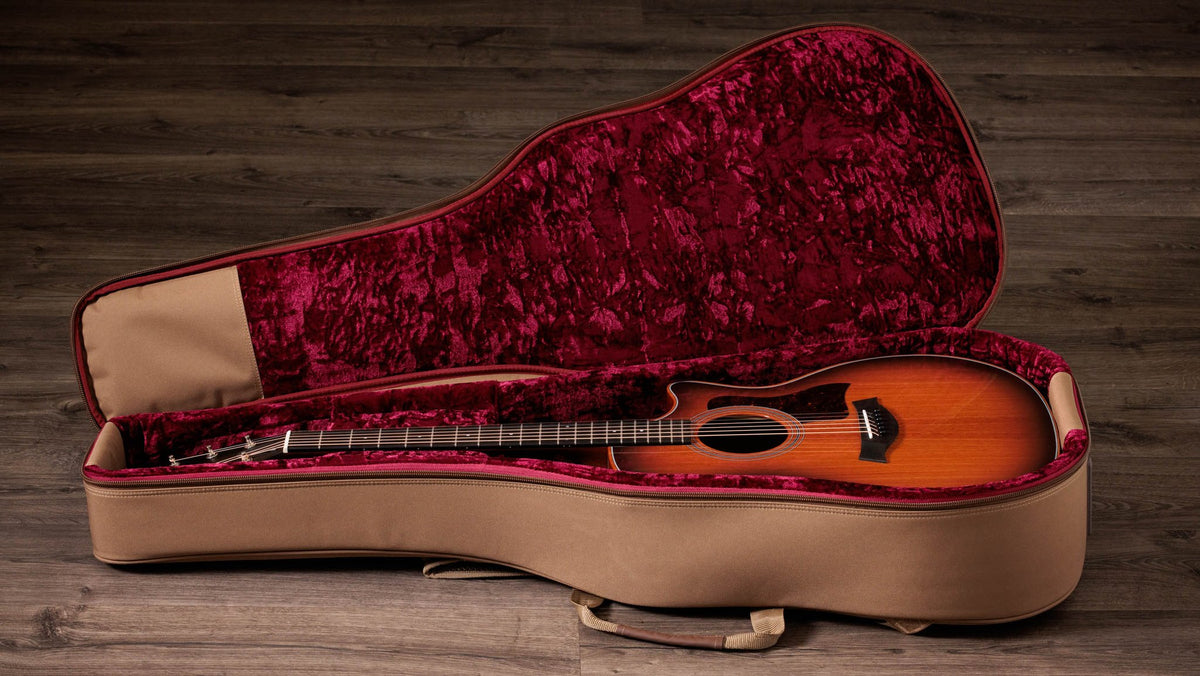 Đàn guitar acoustic điện Taylor 324ce Studio Special Edition màu Shaded Edgeburst – bao đàn đi kèm