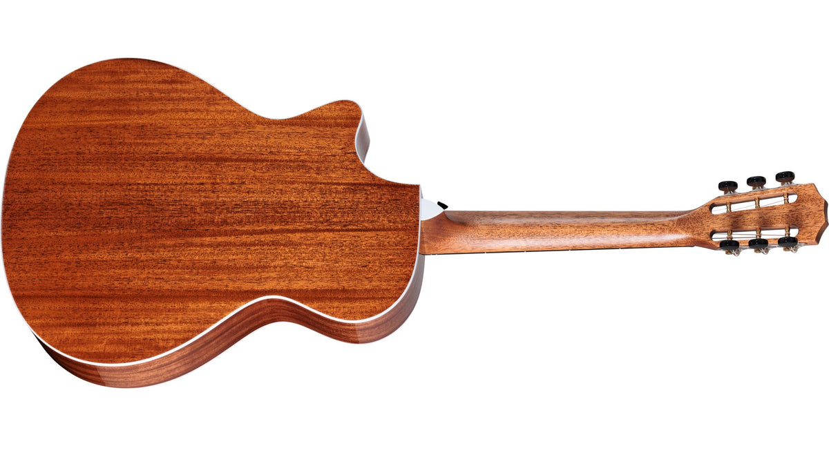 Đàn guitar acoustic điện Taylor 512ce 12-Fret màu Natural – mặt lưng toàn thân