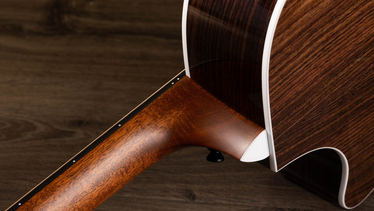 Đàn guitar acoustic điện Taylor 712ce 12-Fret – cận gót cần nối thân đàn