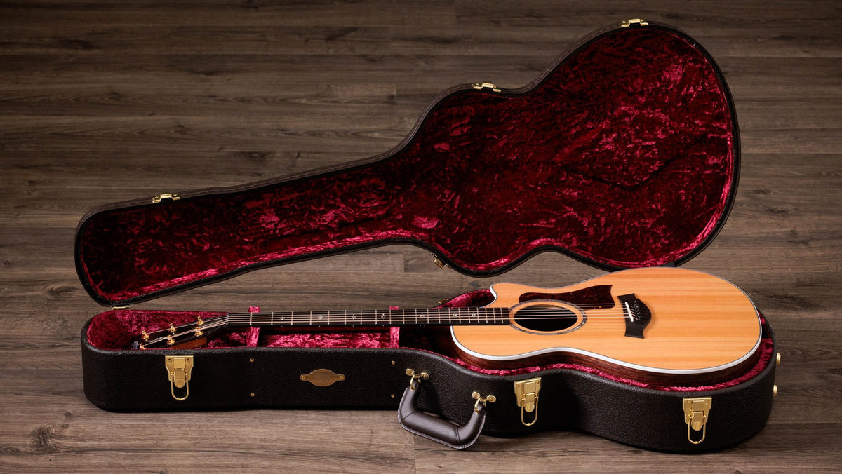 Đàn guitar acoustic điện Taylor 712ce – hộp đàn đi kèm