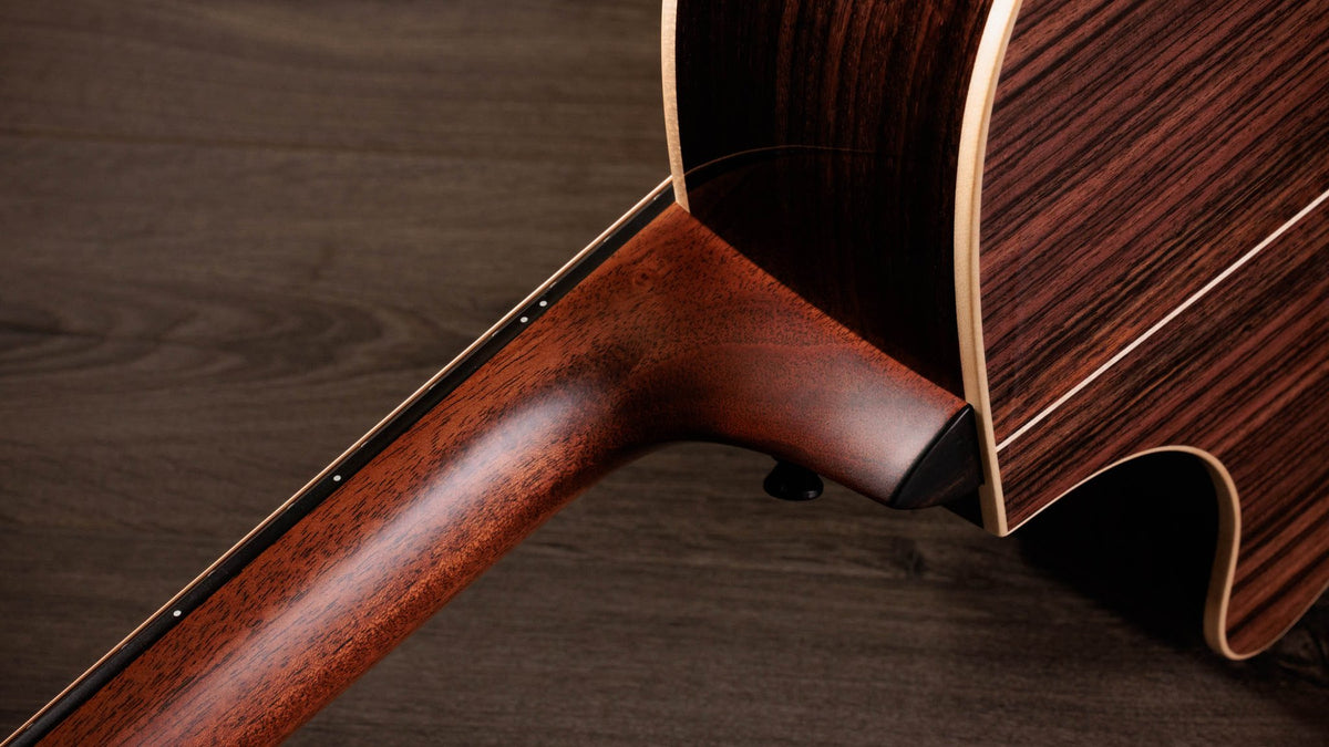 Đàn guitar acoustic điện Taylor 814ce LTD Casablanca Beige – cận gót cần nối thân đàn