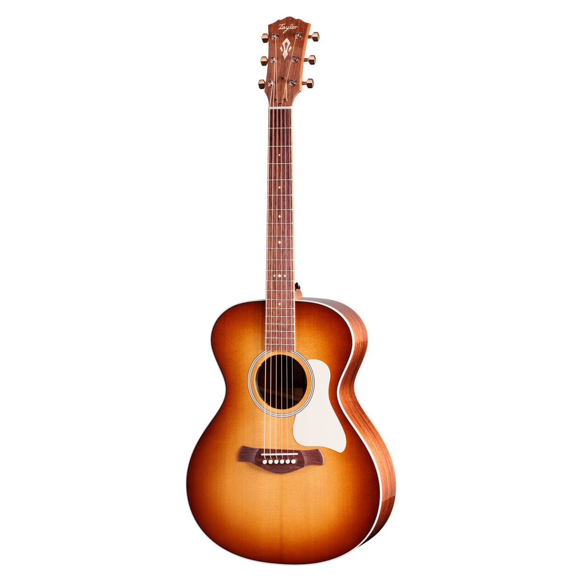 Đàn guitar acoustic điện Taylor Ben Harper Gold Label 512e màu Golden Brown Edgeburst – mặt trước toàn thân
