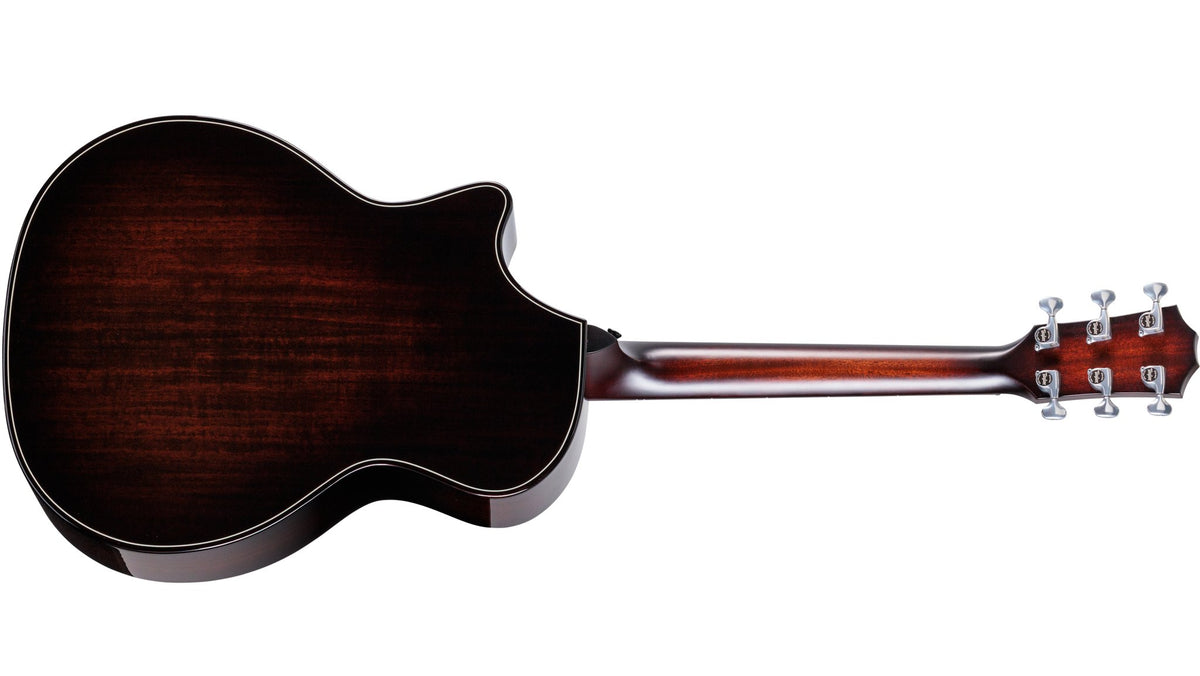 Đàn guitar acoustic điện Taylor Builder's Edition 514ce màu Kona Burst – mặt lưng toàn thân