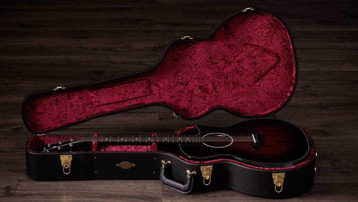 Đàn guitar acoustic điện Taylor Builder's Edition 524ce màu Kona Burst – hộp đàn đi kèm