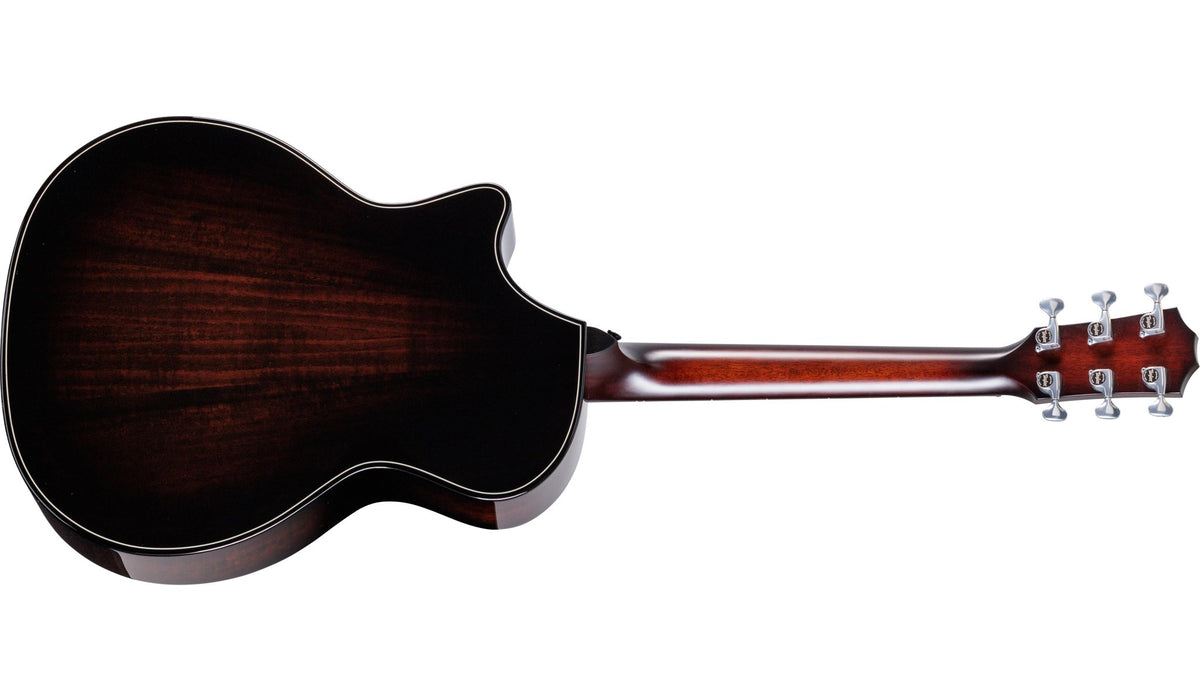 Đàn guitar acoustic điện Taylor Builder's Edition 524ce màu Kona Burst – mặt lưng toàn thân