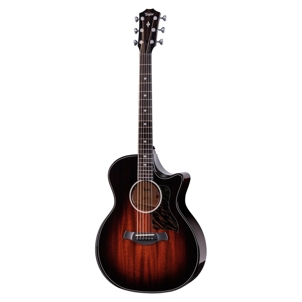 Đàn guitar acoustic điện Taylor Builder's Edition 524ce màu Kona Burst – mặt trước toàn thân