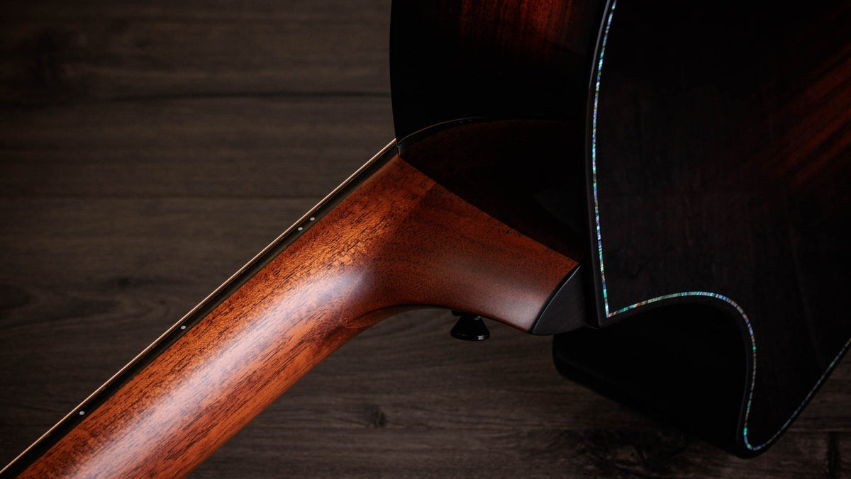 Đàn guitar acoustic điện Taylor Builder's Edition 914ce – cận gót cần nối thân đàn