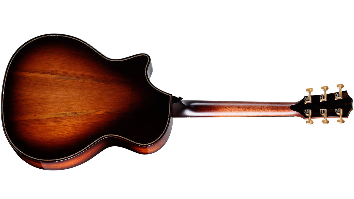 Đàn guitar acoustic điện Taylor Builder's Edition 914ce Sinker Redwood – mặt lưng toàn thân