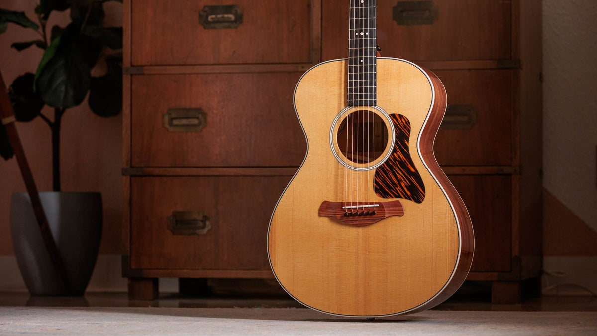 Đàn guitar acoustic điện Taylor Gold Label 512e màu Natural – ảnh chính hãng chụp nằm ngang